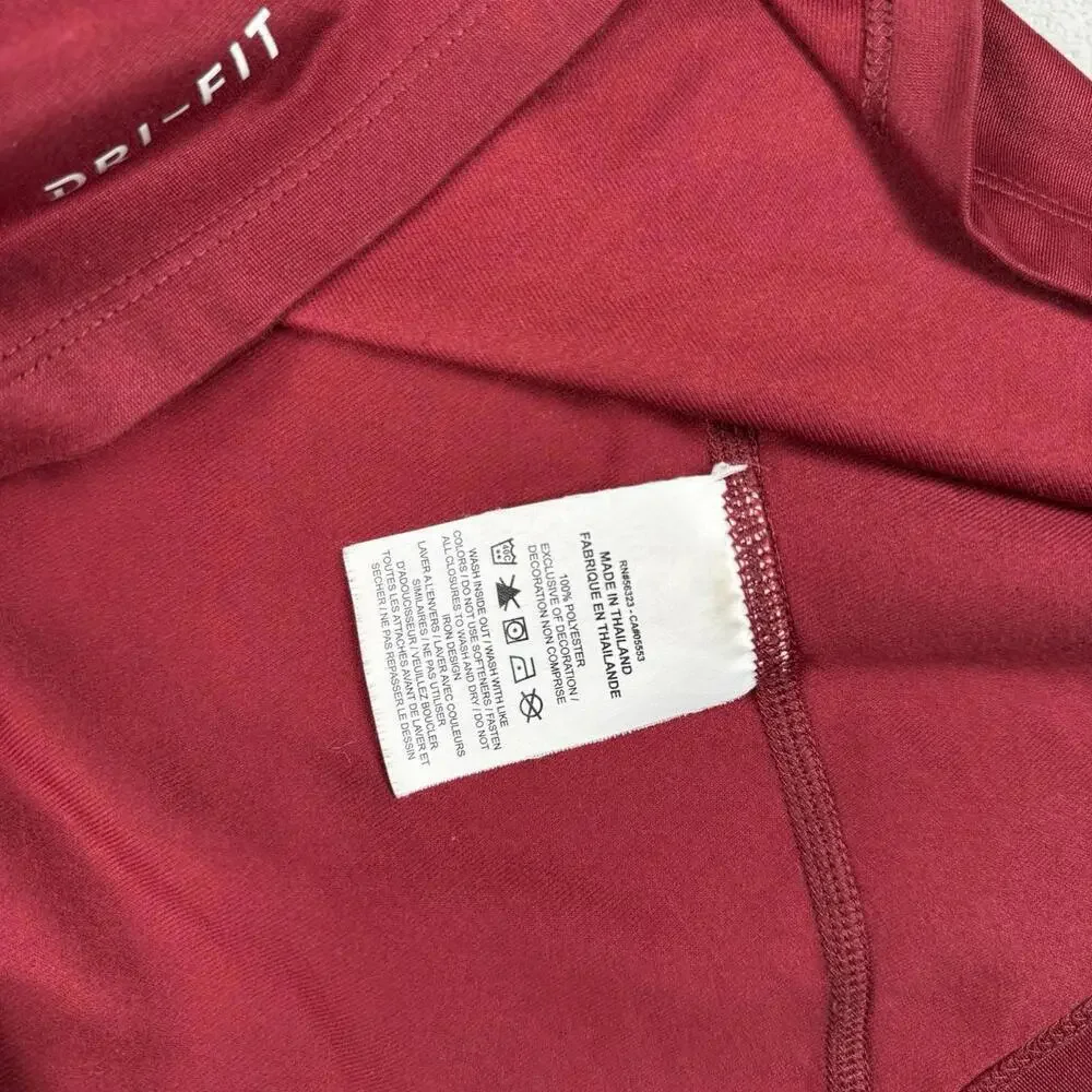 Nike NBA Cleveland Cavaliers Quarter Zip Shirt Dri-Fit Men M Thumb Hole Training